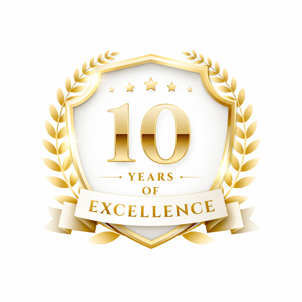10 Years of Excellence
